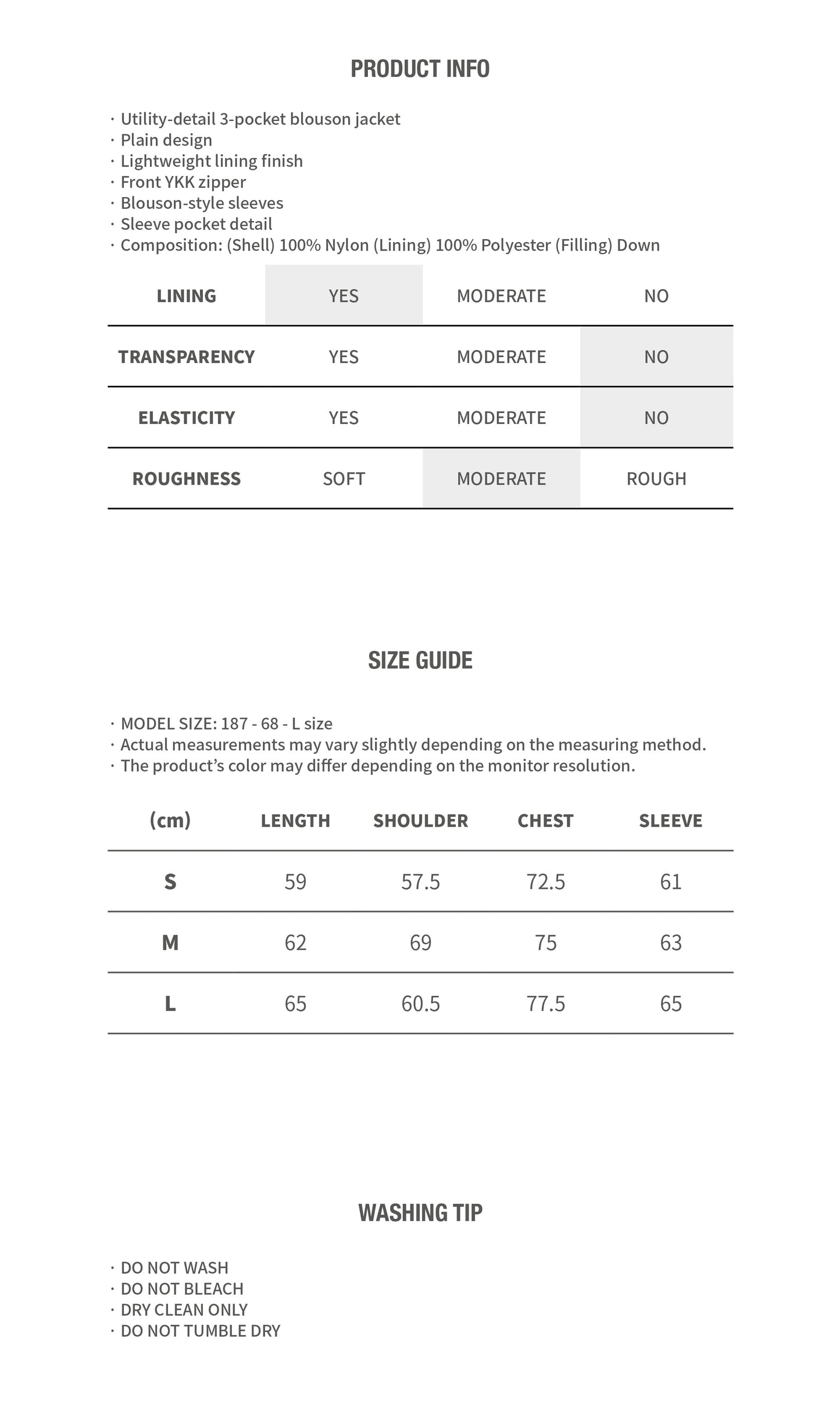 NYLON UTILITY BLOUSON GREEN