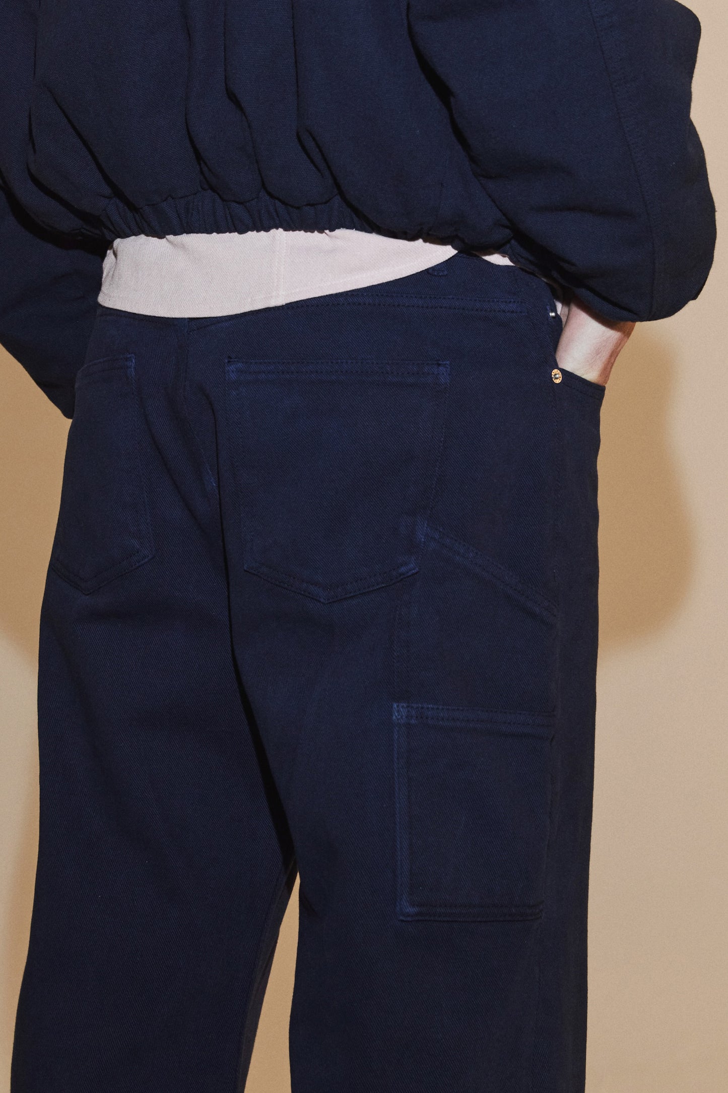 EASY UNIFORM PANTS NAVY(MEN'S)