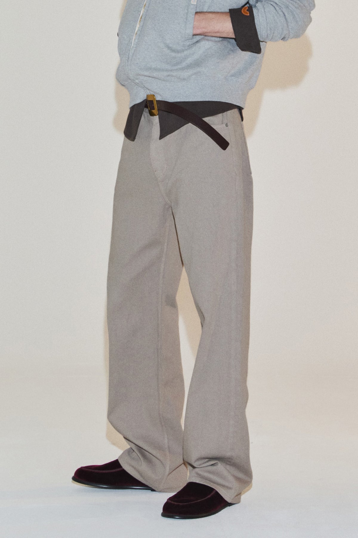 EASY UNIFORM PANTS BEIGE(MEN'S)