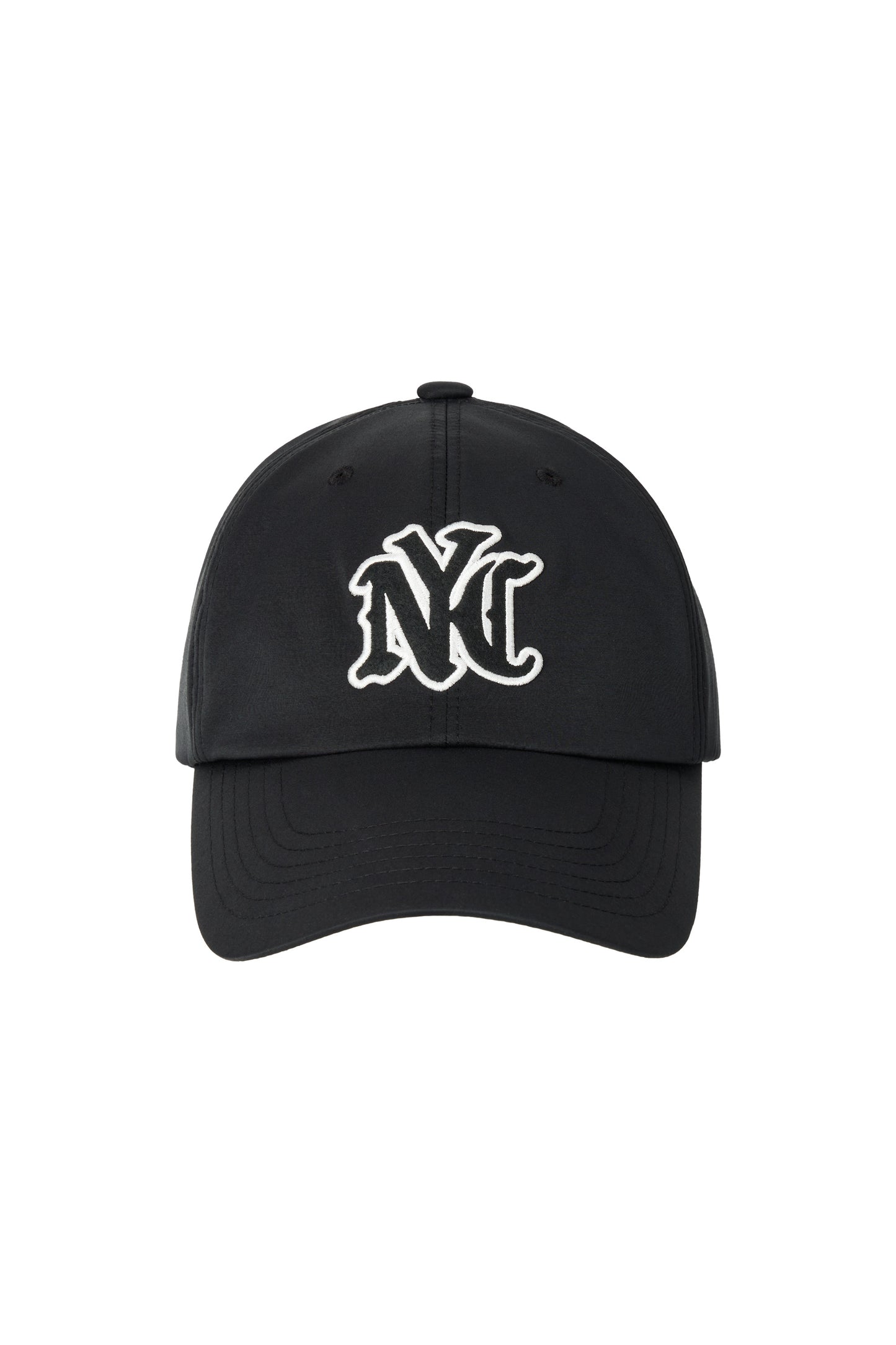 NYC NYLON BALL CAP BLACK