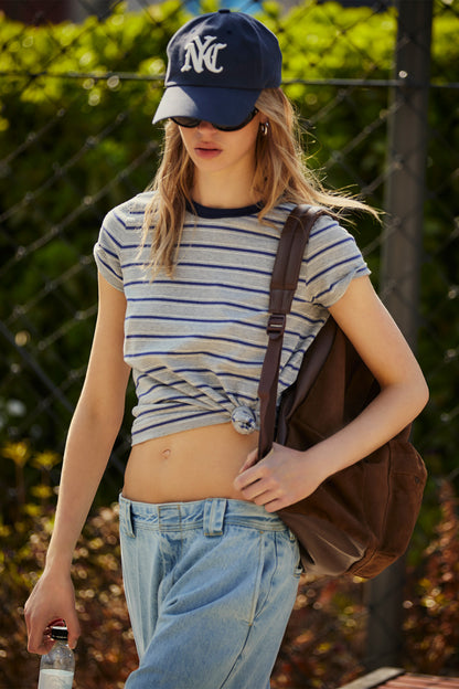 NYC WASHED BALL CAP NAVY