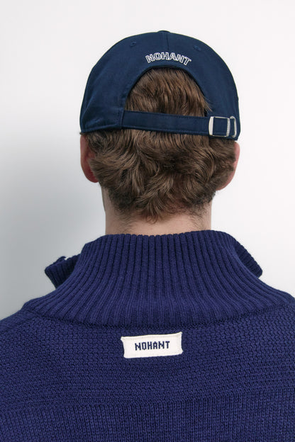 NYC EMBROIDERED BALL CAP NAVY