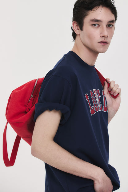 CANVAS DUFFEL BAG RED
