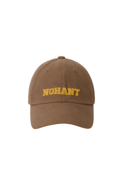 PIXEL LOGO BALL CAP BROWN(STANDARD FIT)