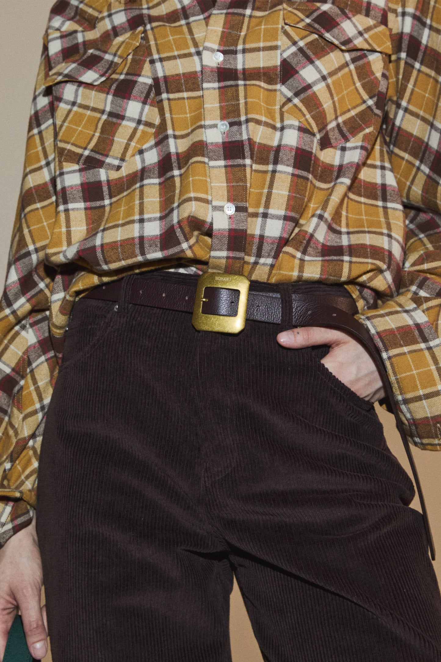 IVY WESTERN SHIRT YELLOW