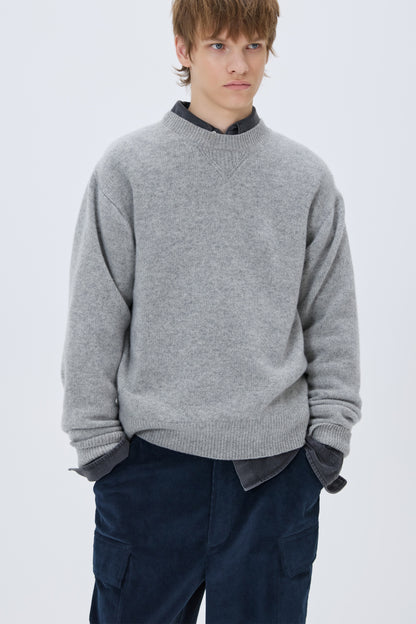 WASHED OXFORD SHIRT CHARCOAL