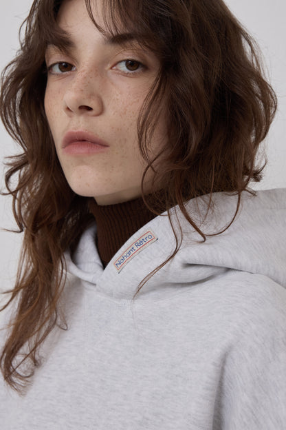 RETRO DAILY HOODIE ASH GRAY