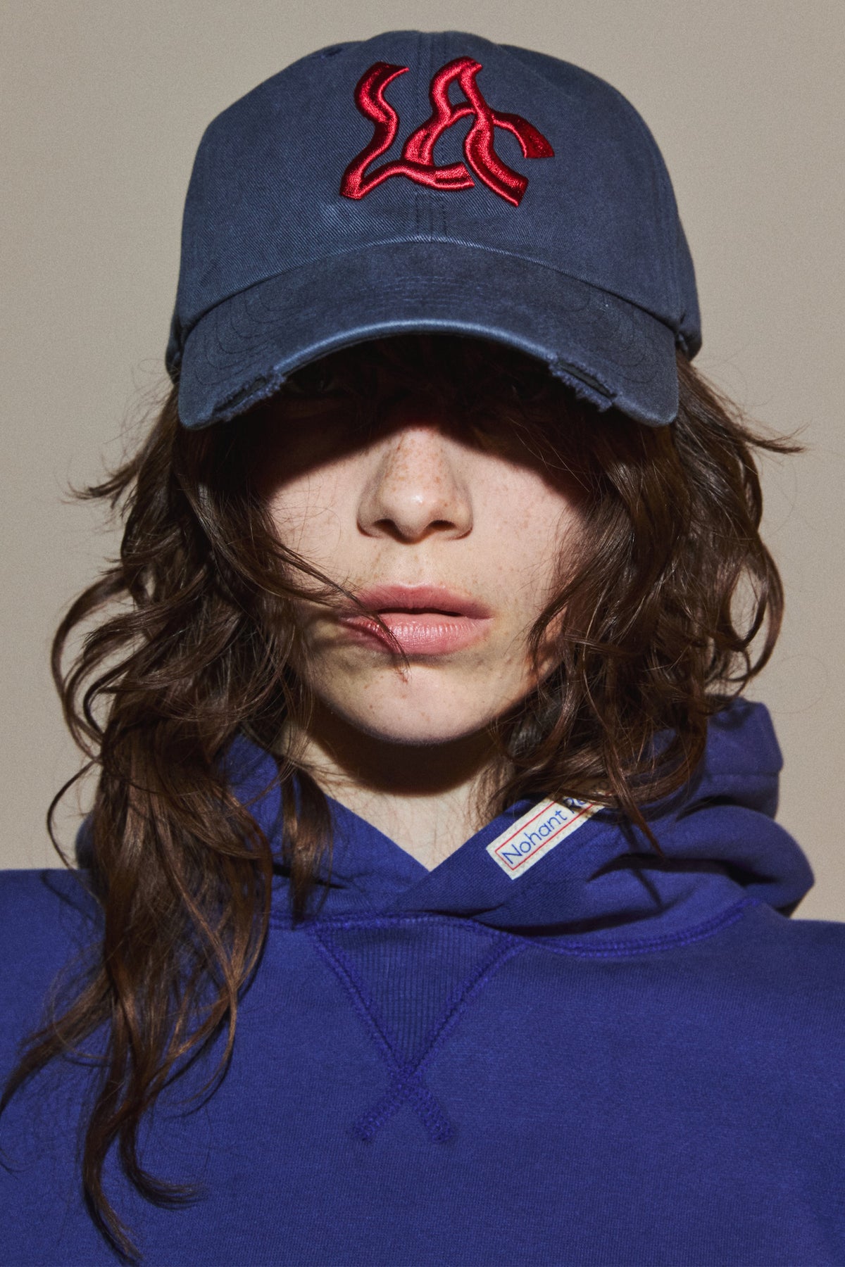 RETRO DAILY HOODIE BLUE