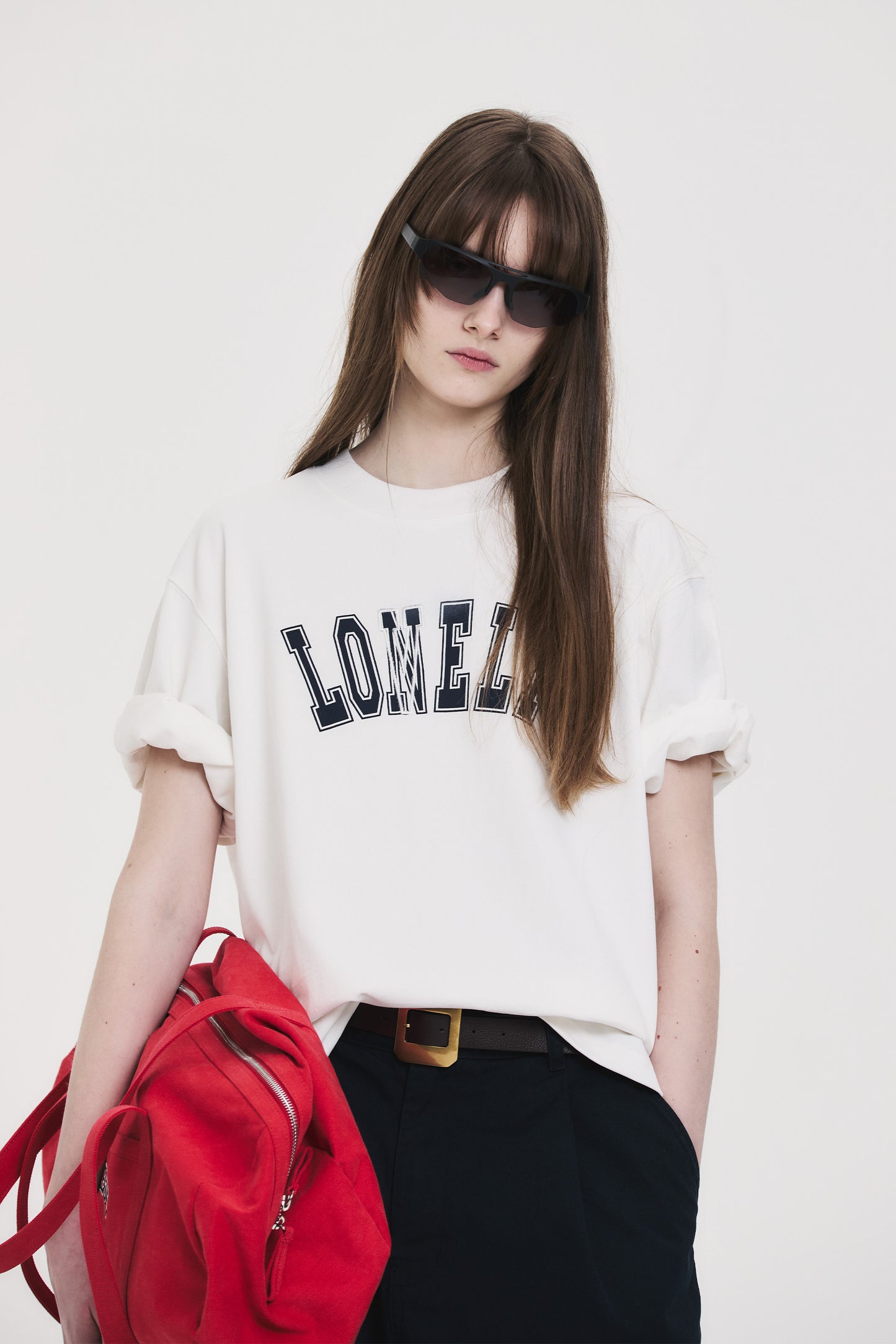 LONELY/LOVELY STRUCTURED T-SHIRT WHITE