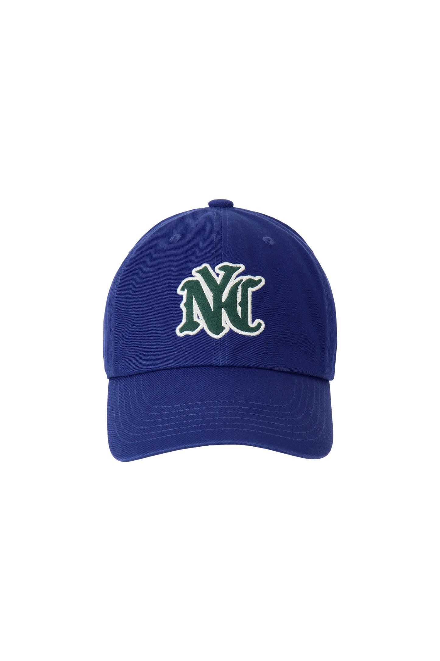 NYC FELT LOGO BALL CAP BLUE