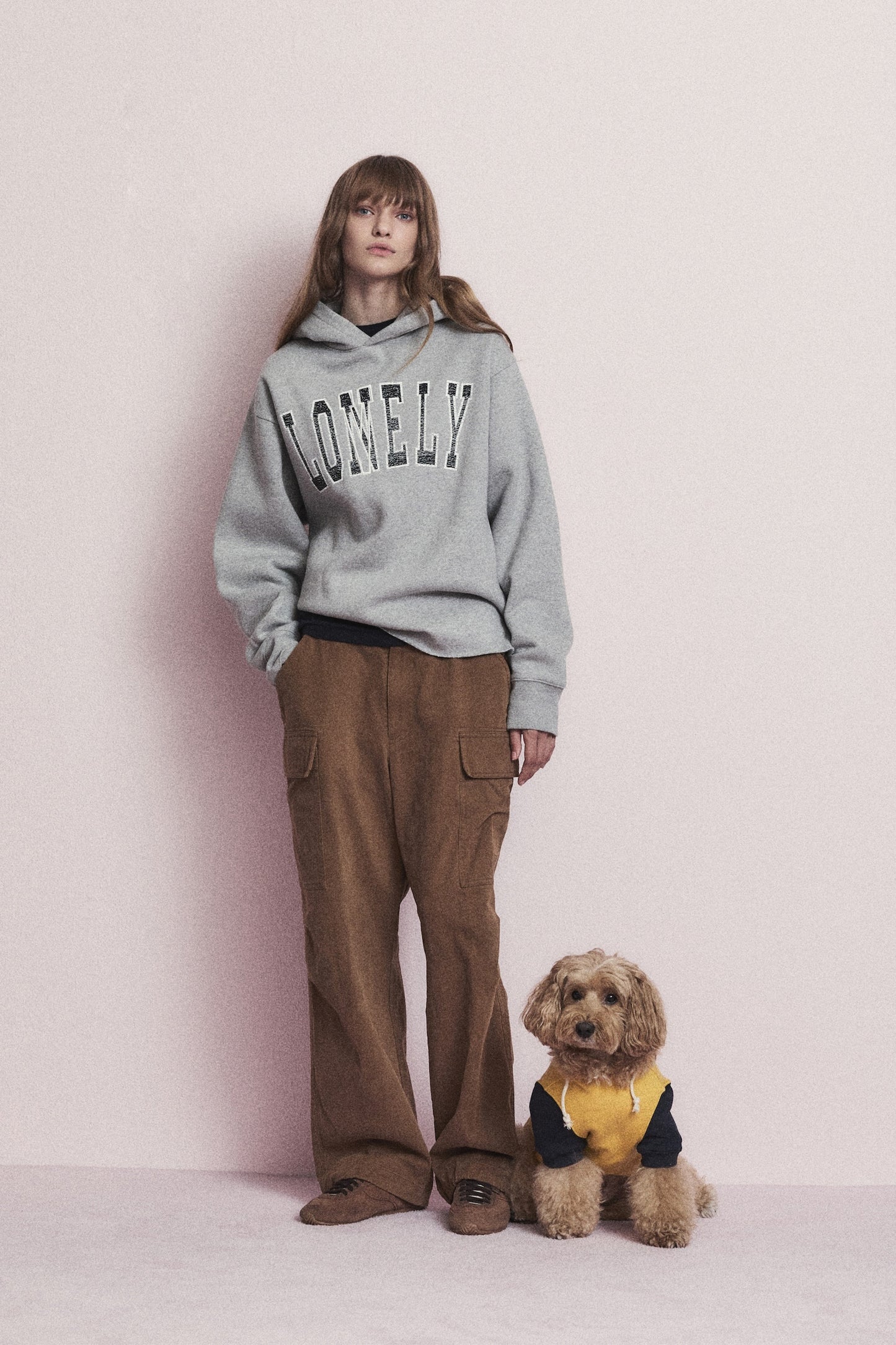 WASHED UTILITY CARGO PANTS BROWN