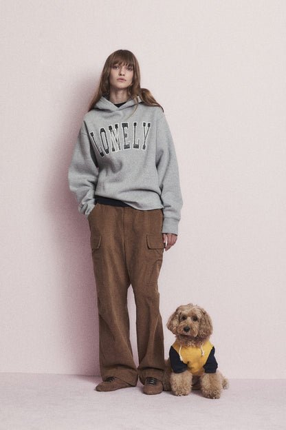 WASHED UTILITY CARGO PANTS BROWN