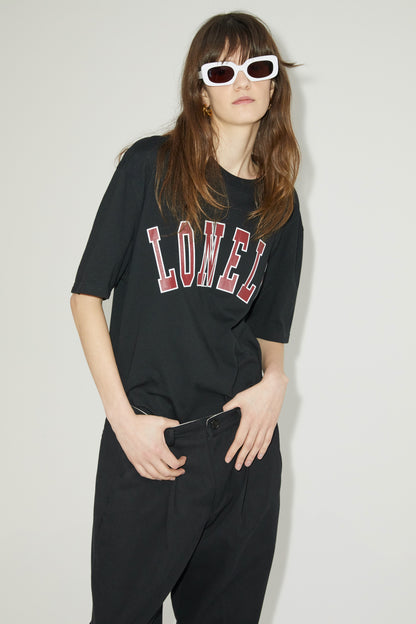 LONELY/LOVELY SHORT SLEEVE T SHIRT BLACK