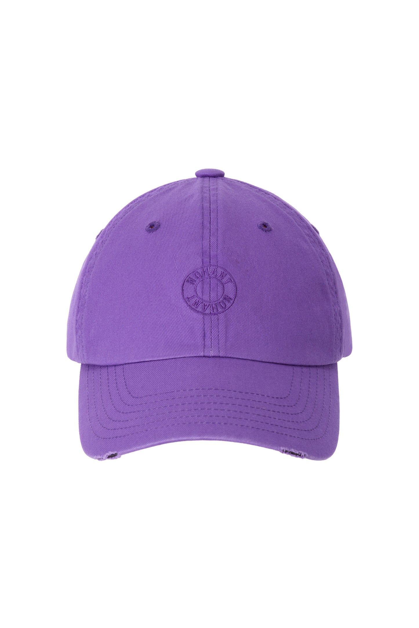 BACK PIXEL LOGO BALL CAP PURPLE