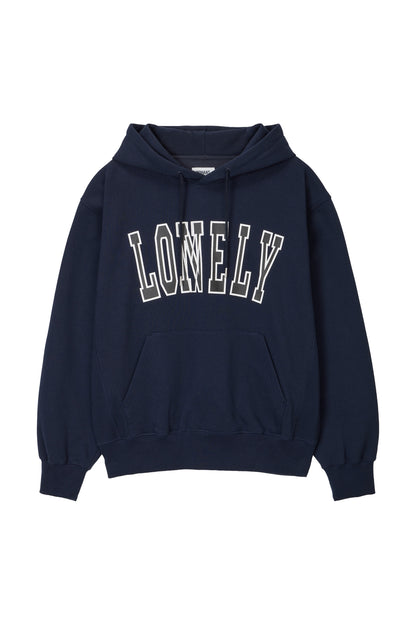 LONELY/LOVELY FLUFF HOODIE NAVY