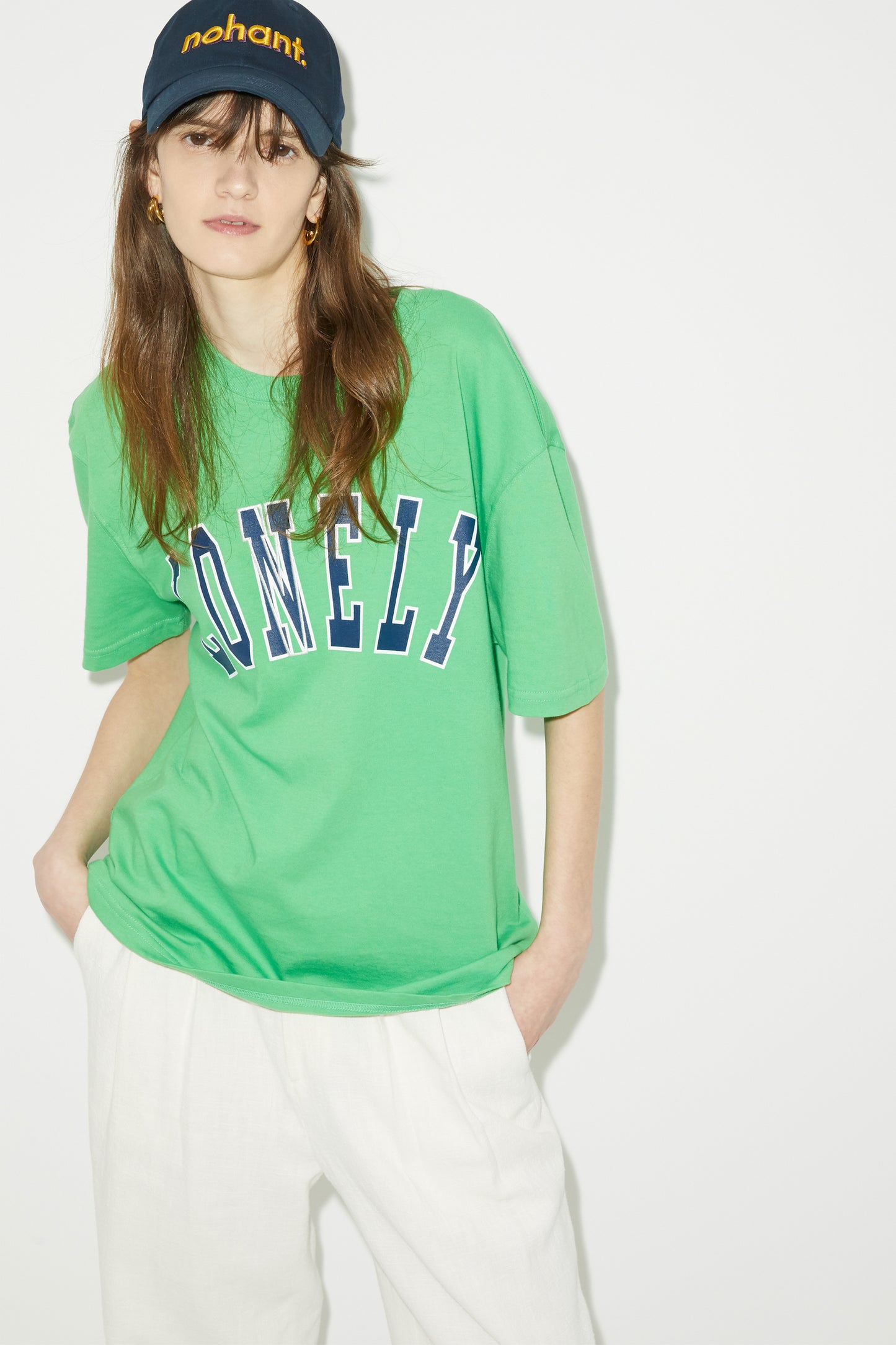 LONELY/LOVELY SHORT SLEEVE T SHIRT GREEN