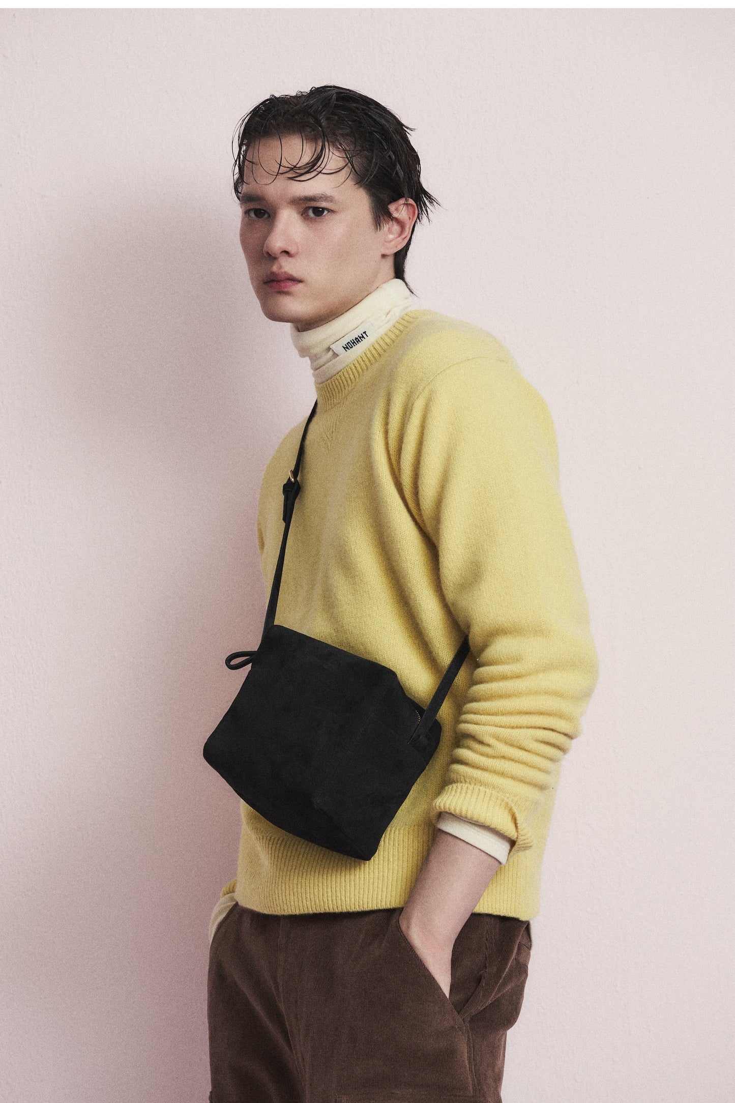 SOFT TURTLENECK T-SHIRT IVORY