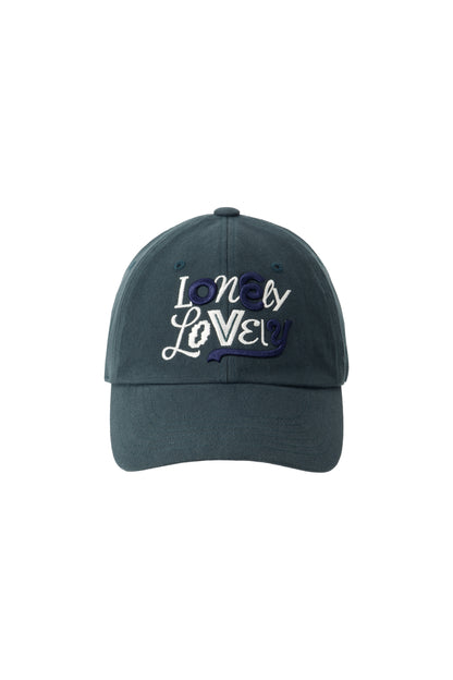 LNLV DOODLE LOGO BALL CAP GREEN(STANDARD FIT)