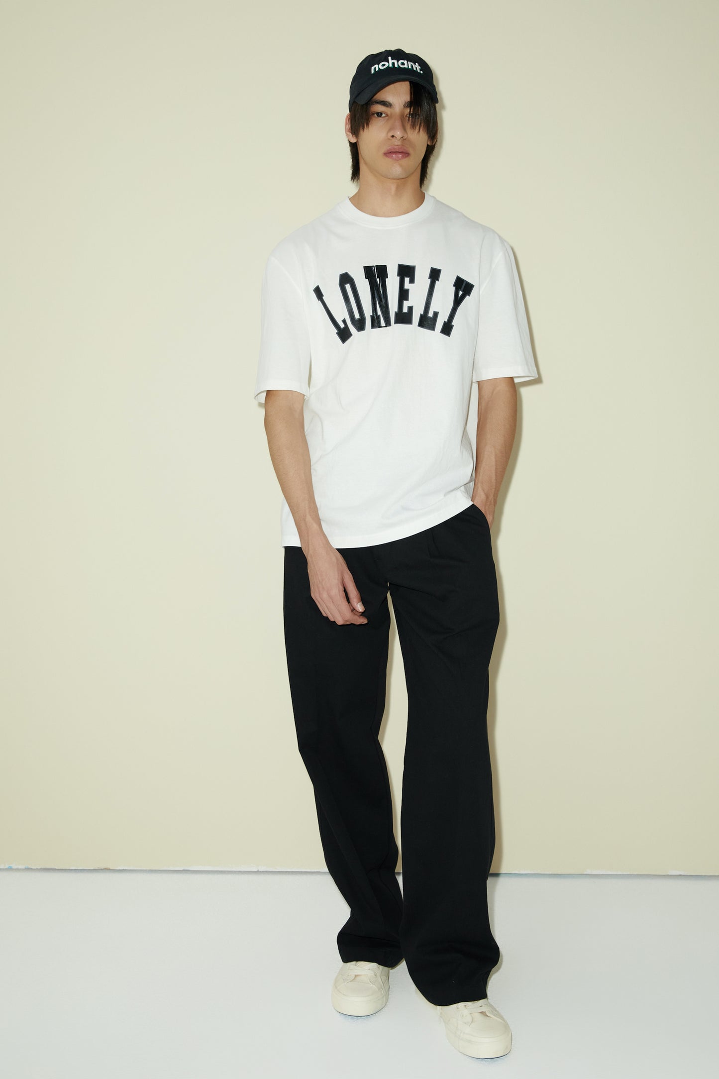 LONELY/LOVELY SHORT SLEEVE T SHIRT WHITE 23