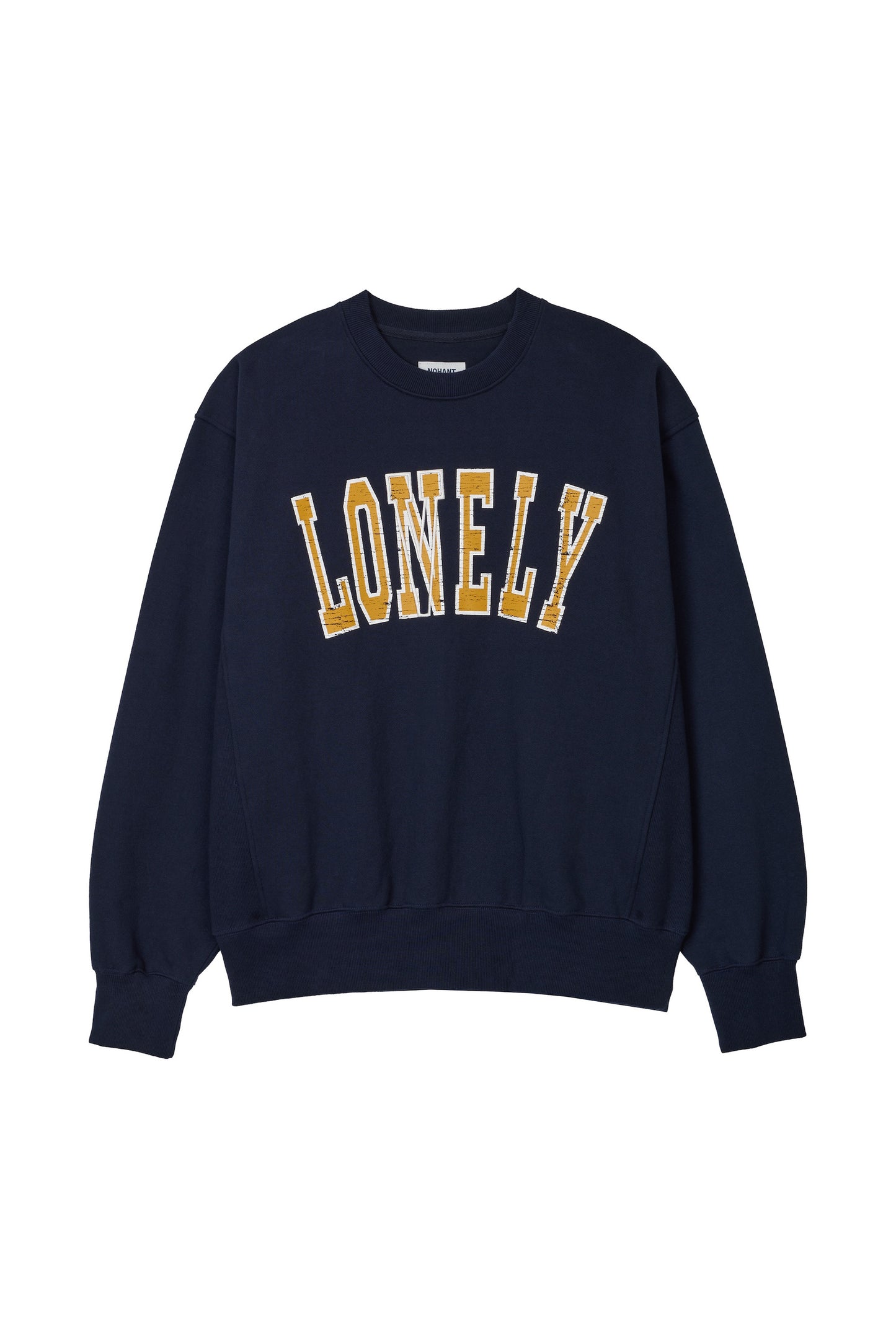 LONELY/LOVELY CRACK SWEATSHIRT NAVY