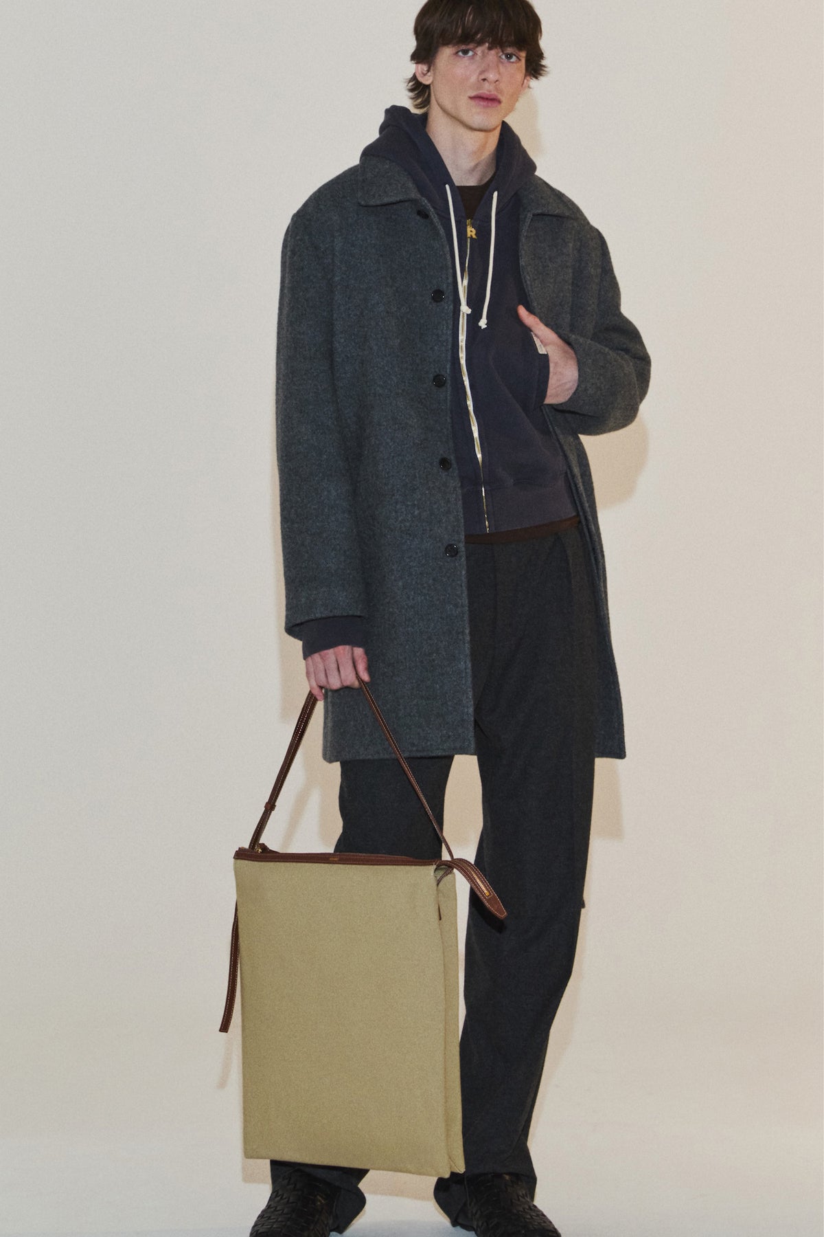 [PREVIEW]ARCHIVE WOOL COAT GRAY