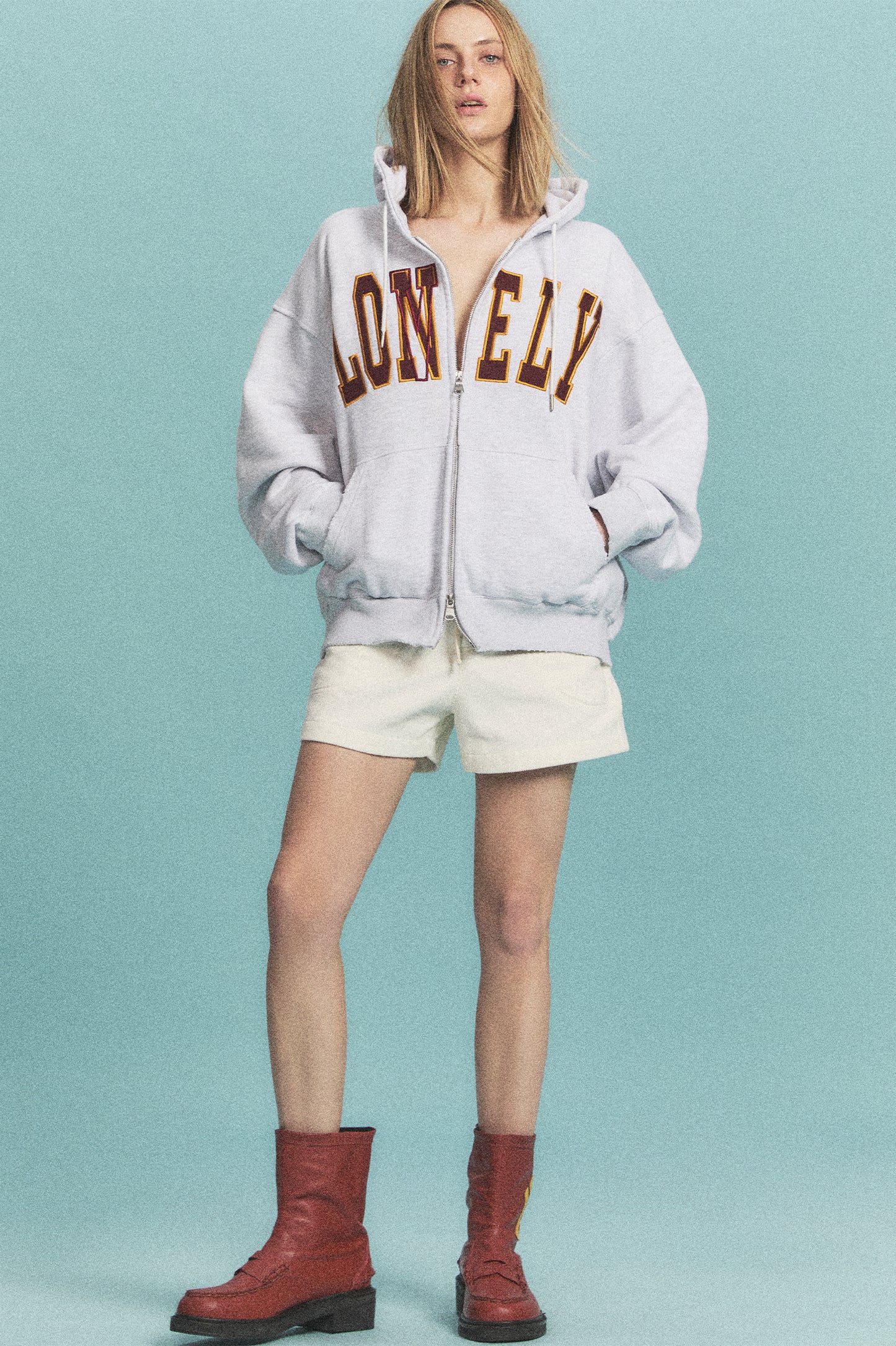 NYC CORDUROY SHORTS WHITE