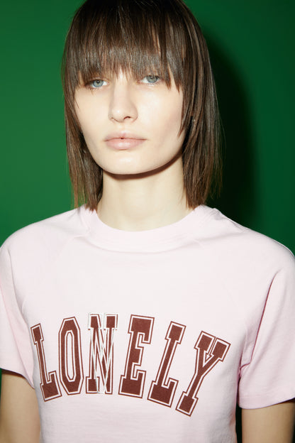 LONELY/LOVELY BABY T SHIRT PINK