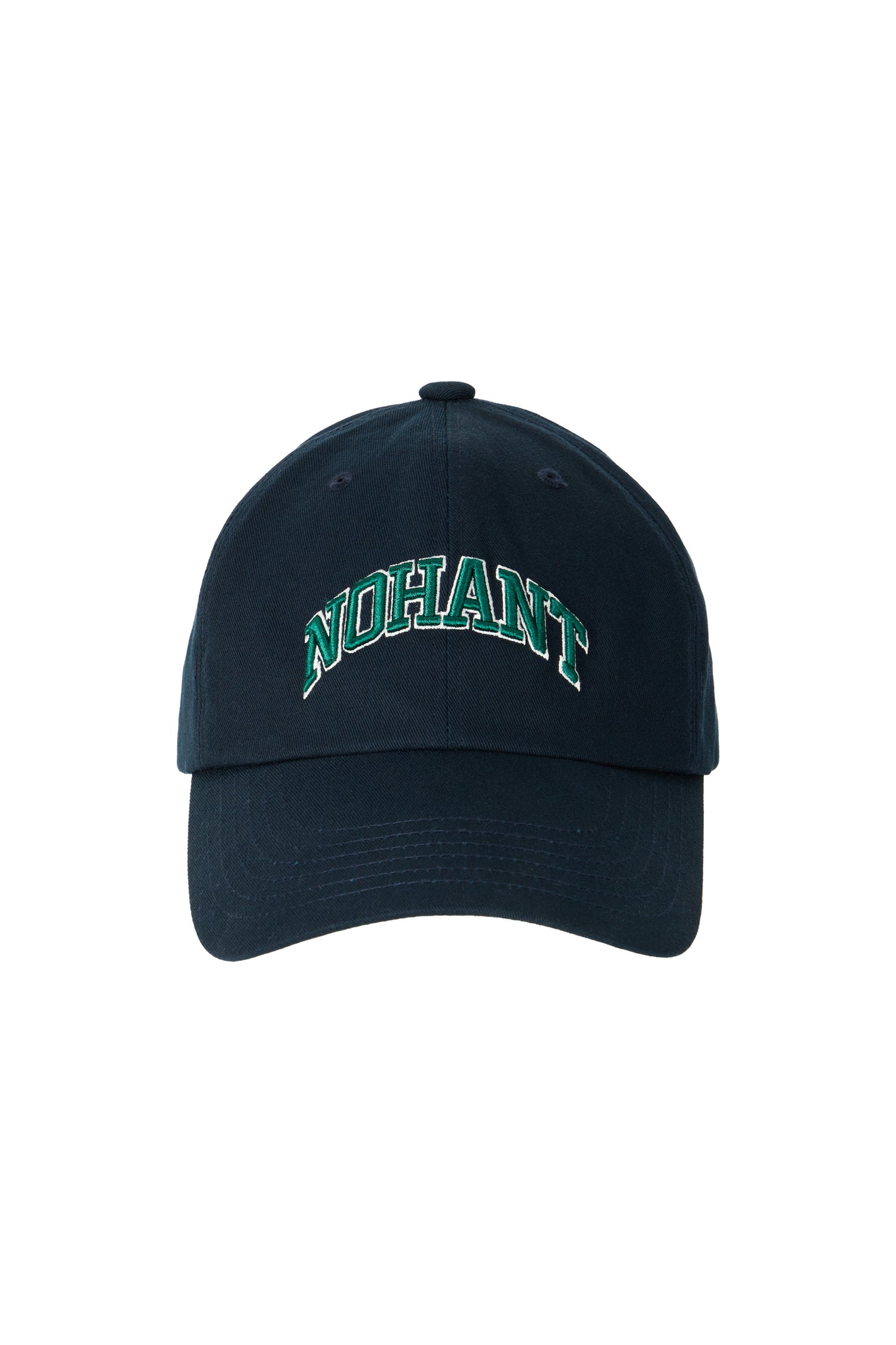 CONTRAST ARCH LOGO BALL CAP NAVY
