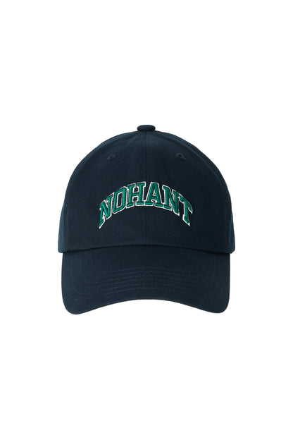 CONTRAST ARCH LOGO BALL CAP NAVY
