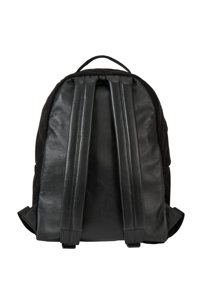 SUEDE DAYPACK BLACK