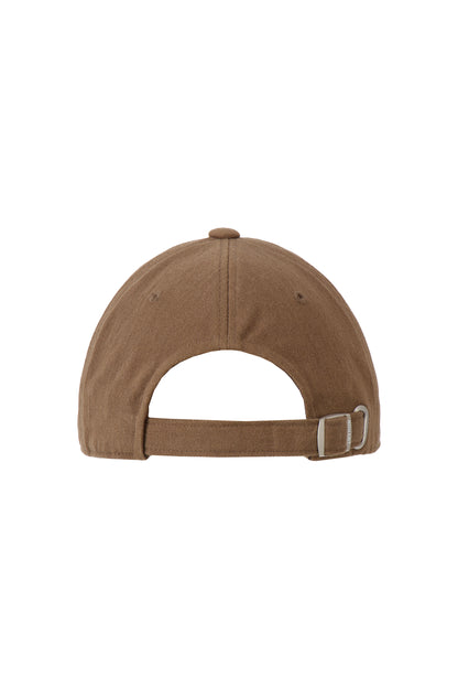 PIXEL LOGO BALL CAP BROWN(STANDARD FIT)