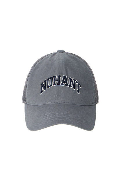 ARCH LOGO TRUCKER CAP GRAY