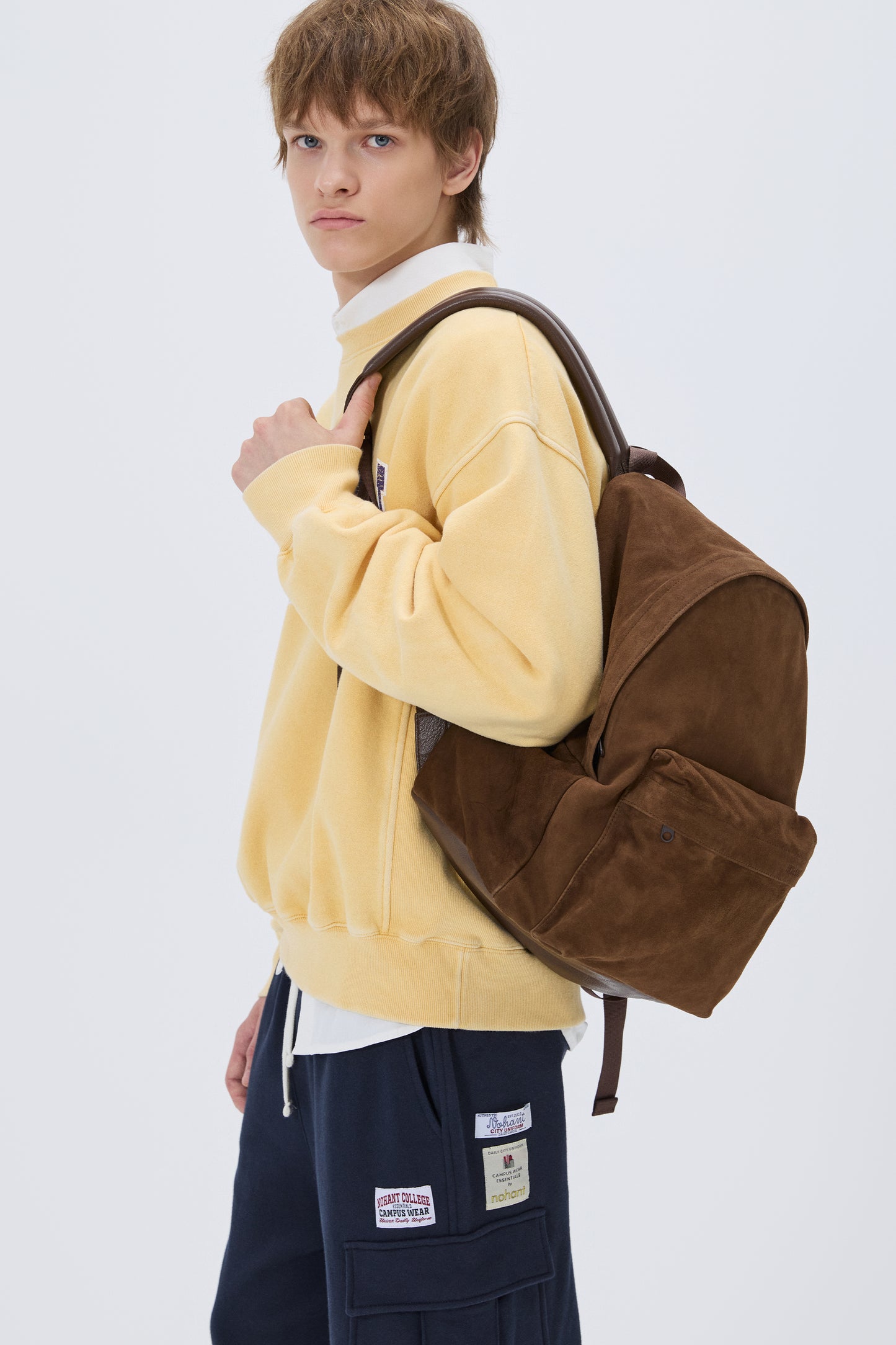 LONELY/LOVELY WASHED SWEATSHIRT MUSTARD