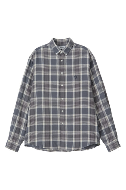 WESTERN CHECK SHIRT GRAY
