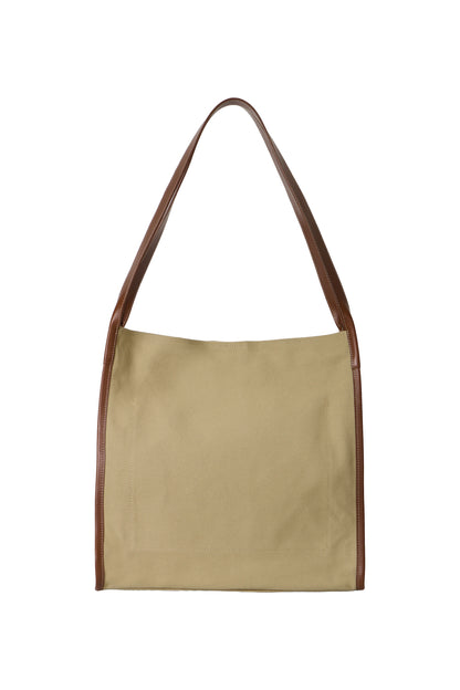 PIPING CARRYALL CAMPUS BAG BEIGE