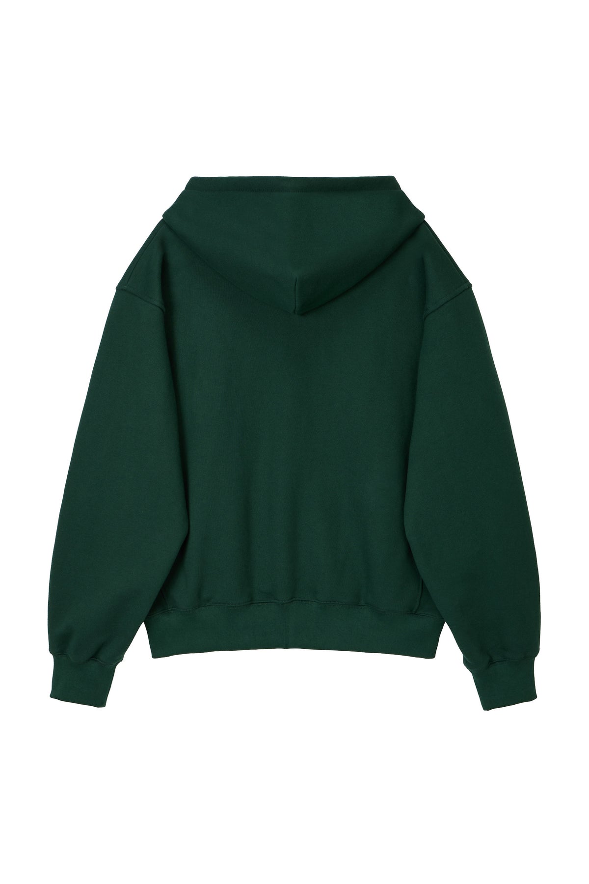 LONELY/LOVELY FLUFF HOODIE ZIP-UP GREEN