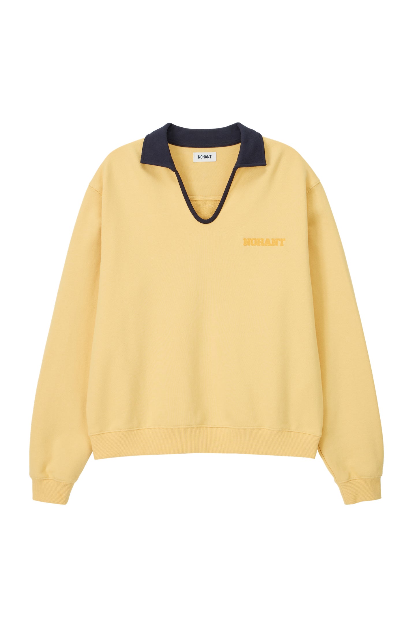CLASSIC V-NECK SWEATSHIRT YELLOW
