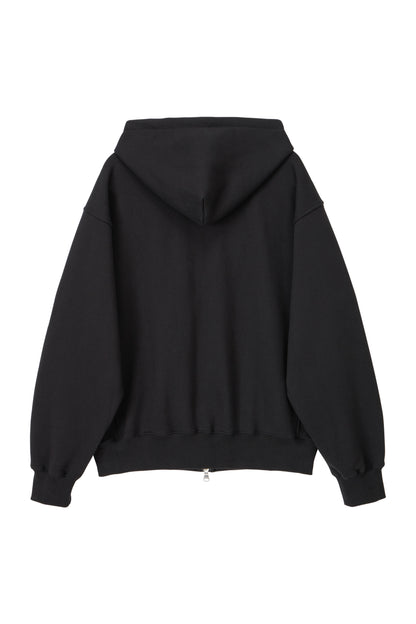 LONELY/LOVELY HOODIE ZIP-UP BLACK