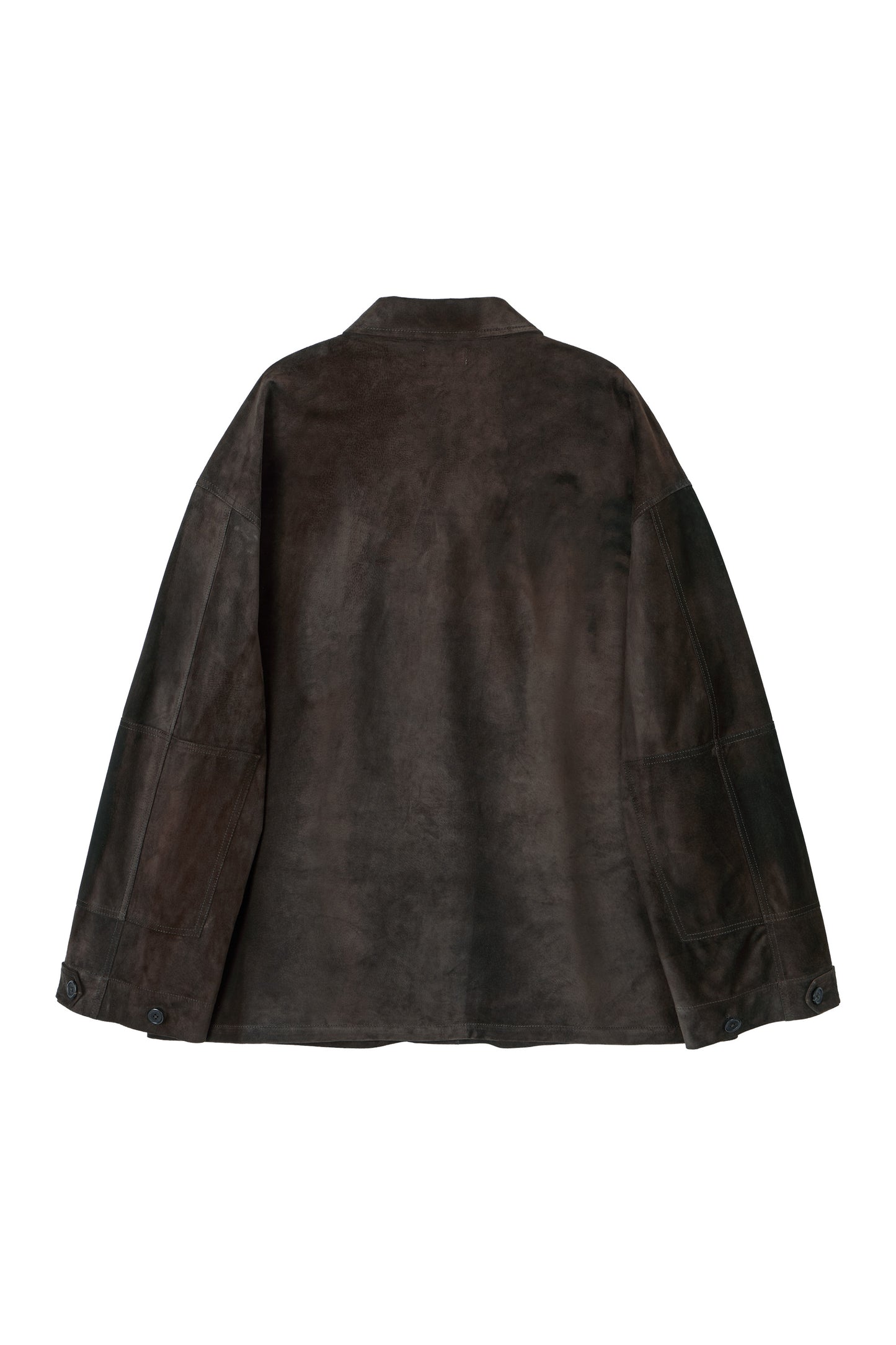 SUEDE WORK JACKET BROWN