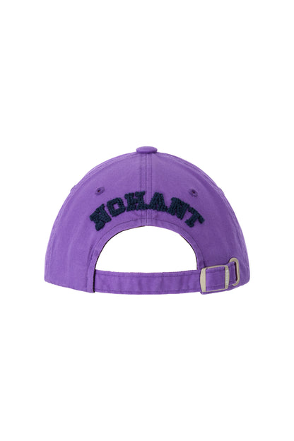 BACK PIXEL LOGO BALL CAP PURPLE