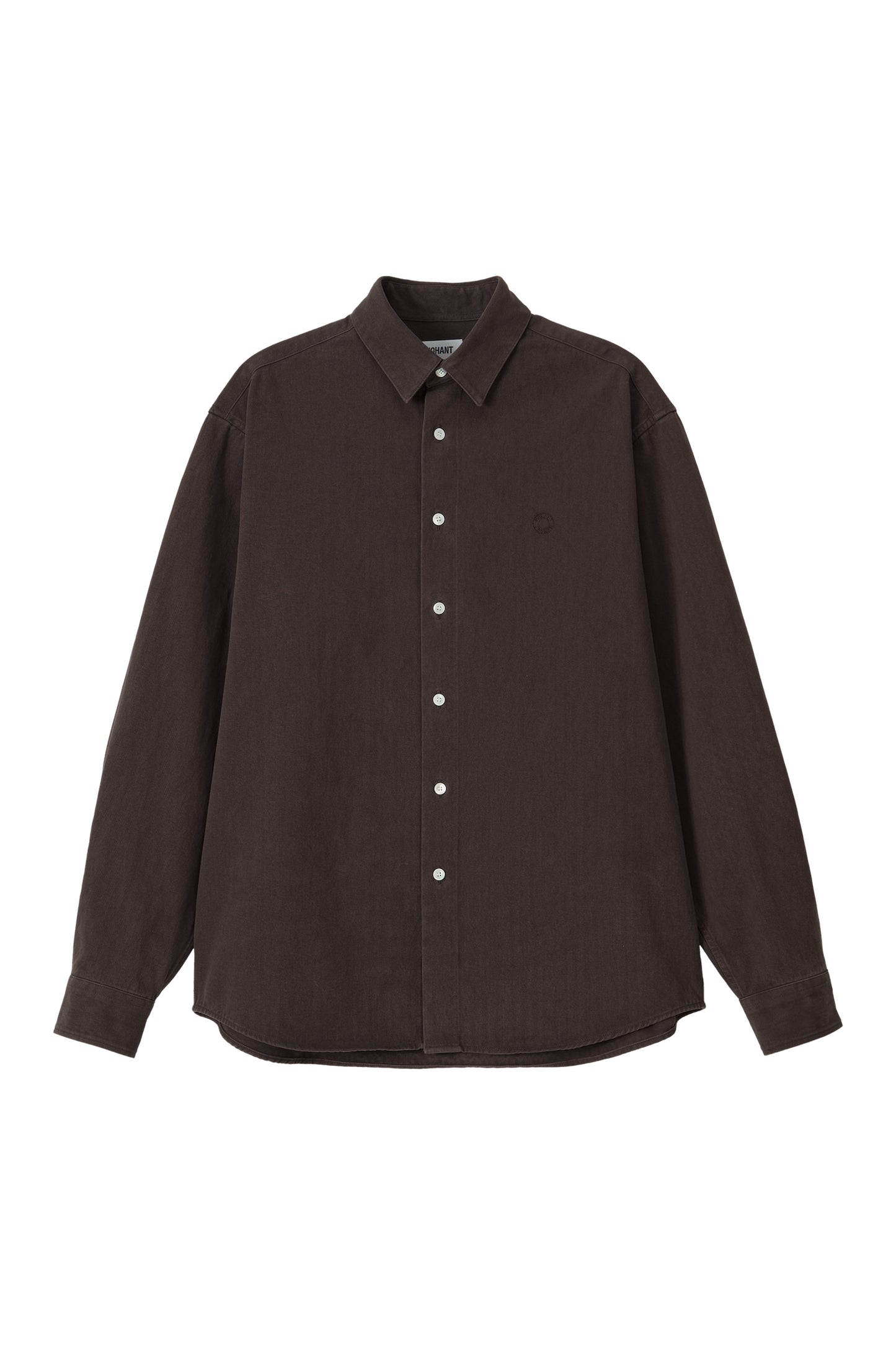 WASHED OXFORD SHIRT BROWN