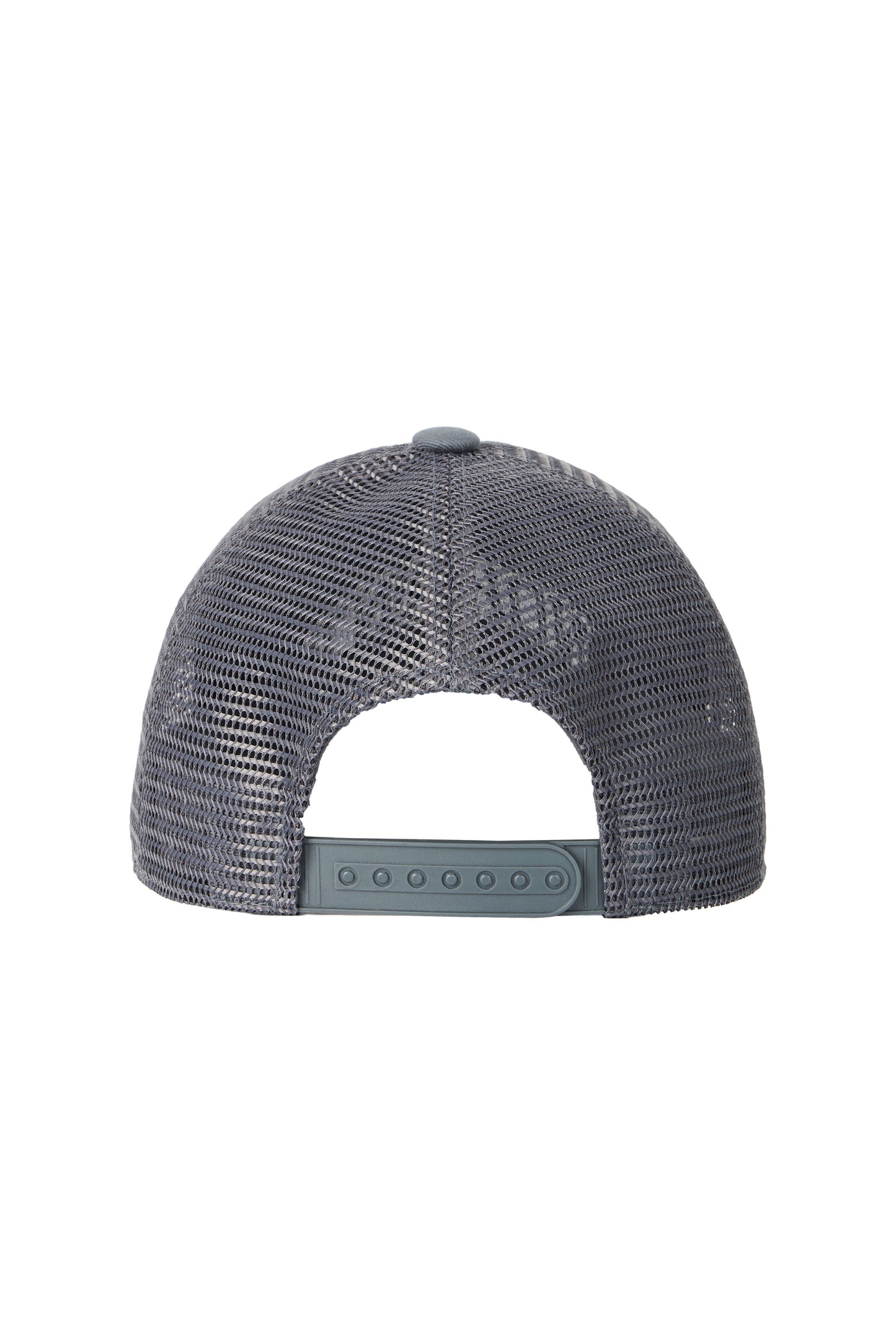 ARCH LOGO TRUCKER CAP GRAY