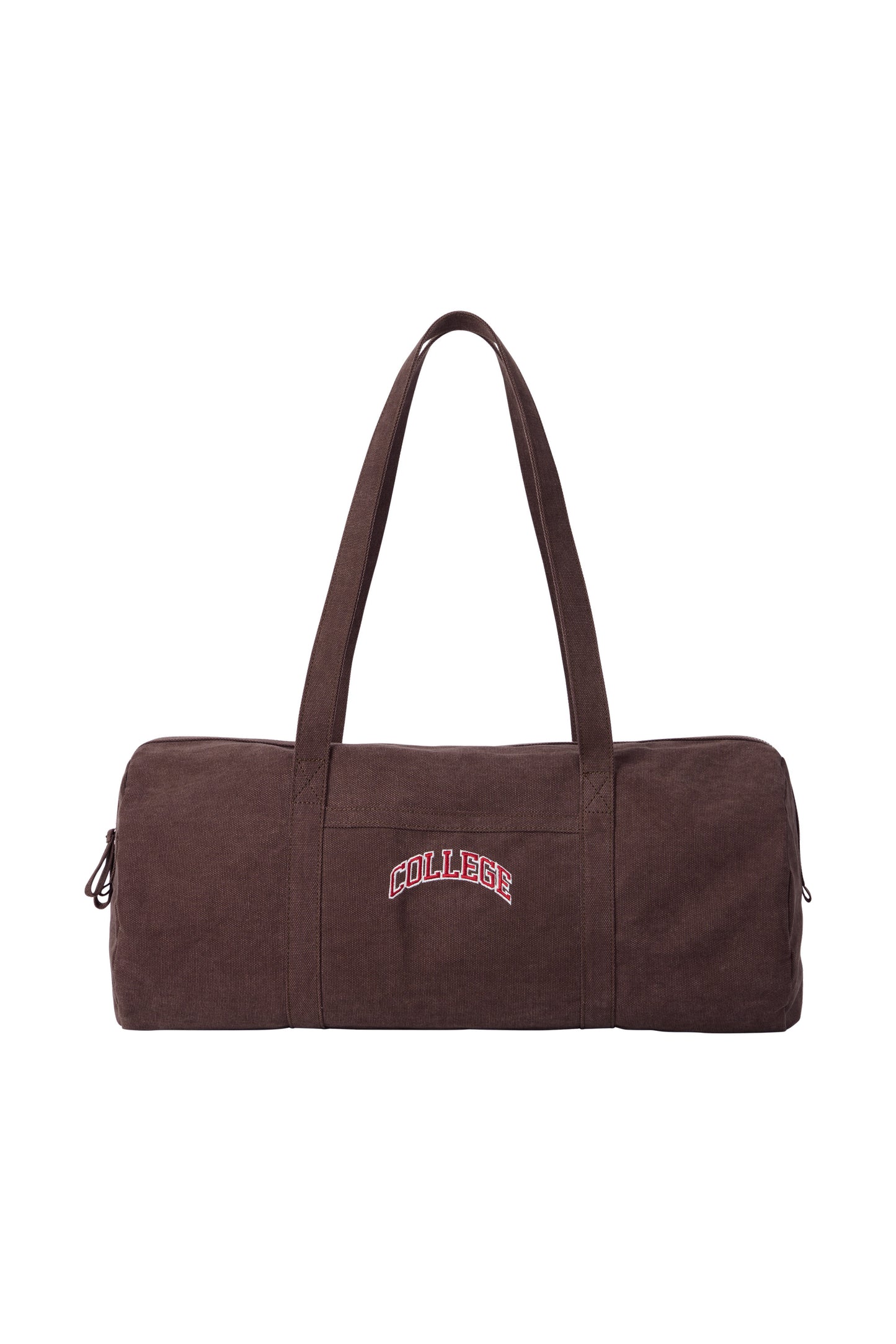 CANVAS DUFFEL BAG BROWN