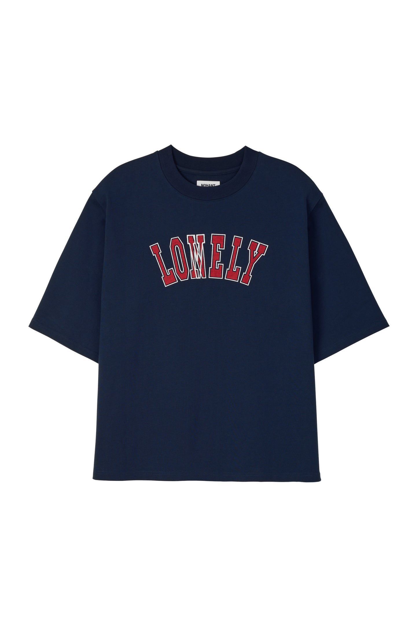 LONELY/LOVELY STRUCTURED T-SHIRT NAVY