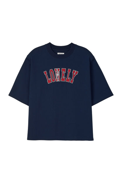 LONELY/LOVELY STRUCTURED T-SHIRT NAVY