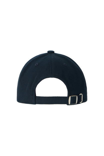 CONTRAST ARCH LOGO BALL CAP NAVY
