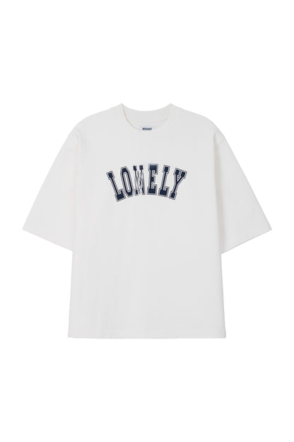 LONELY/LOVELY STRUCTURED T-SHIRT WHITE