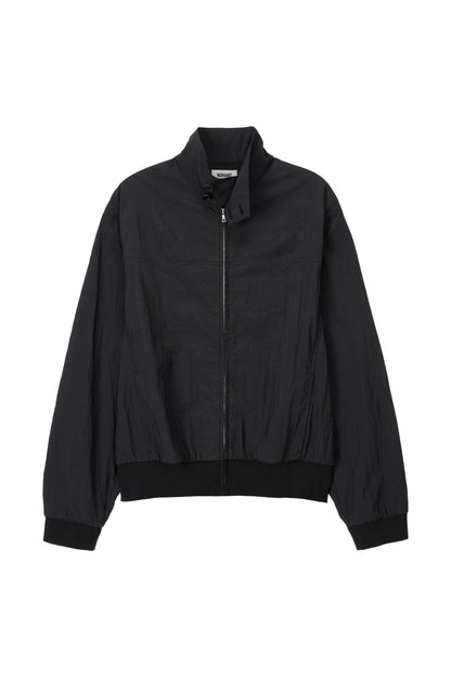 LIGHT STAND-COLLAR BLOUSON BLACK