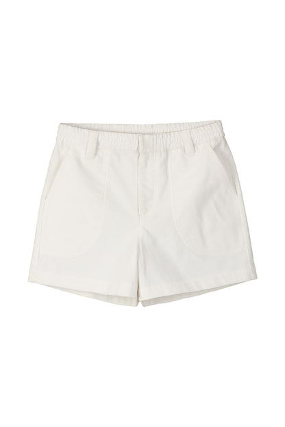 NYC CORDUROY SHORTS WHITE