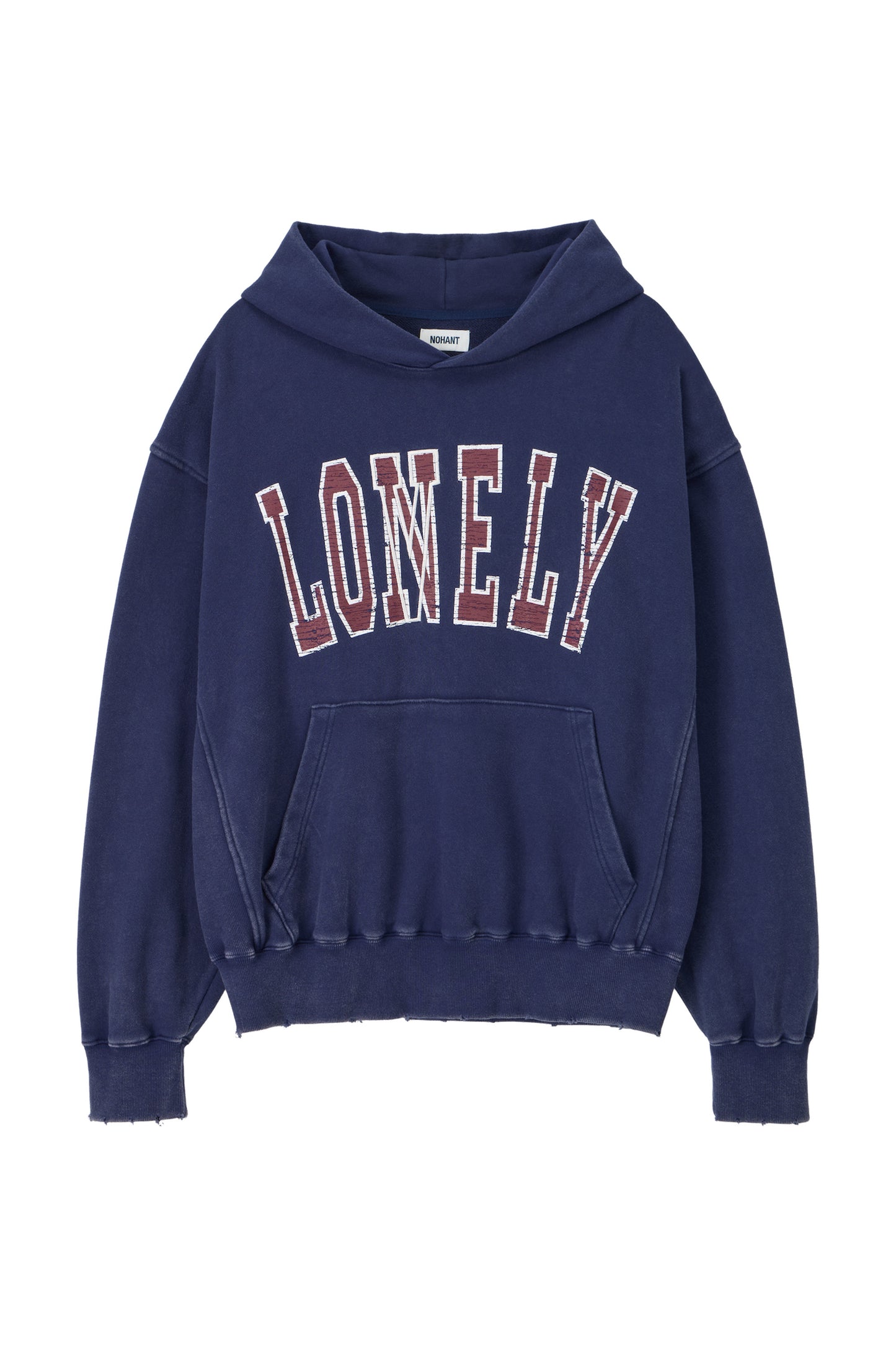 LONELY/LOVELY SALT WASHED HOODIE NAVY